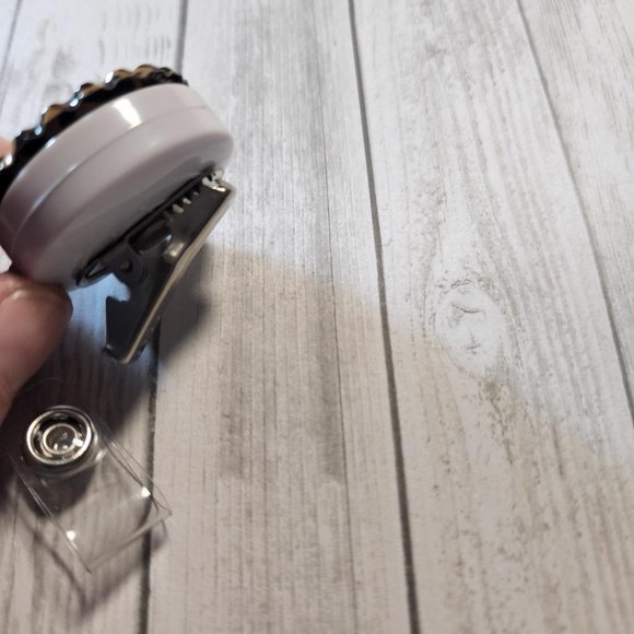 Love Is A Four Legged Word - Badge Clip - Alligator Clip‎ - ID - Retractable - Picture 2 of 2